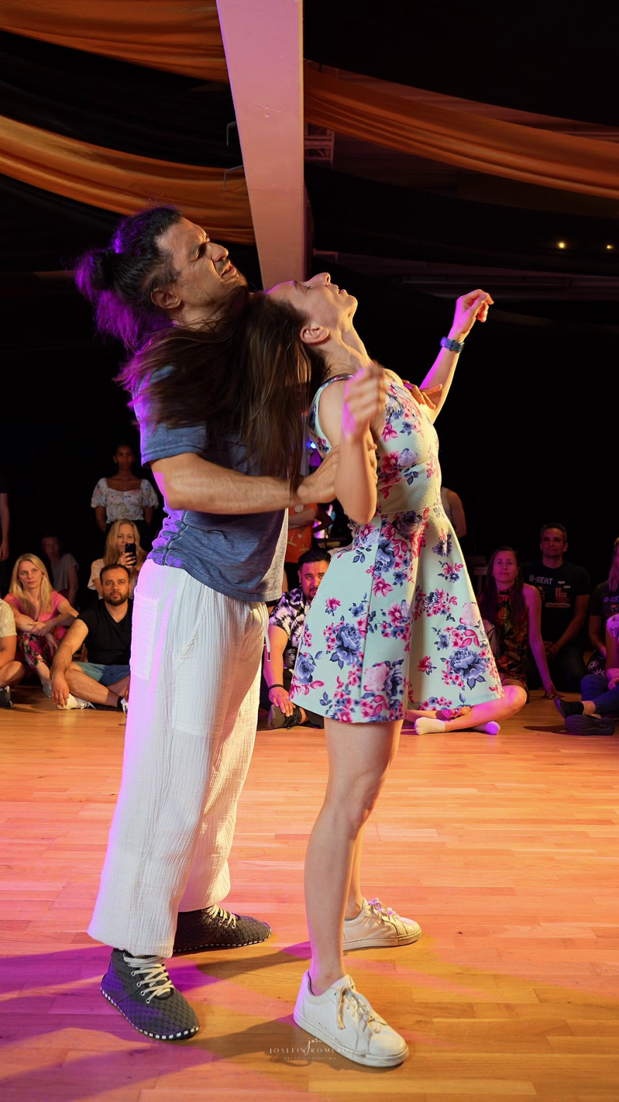 Zouk dance performance